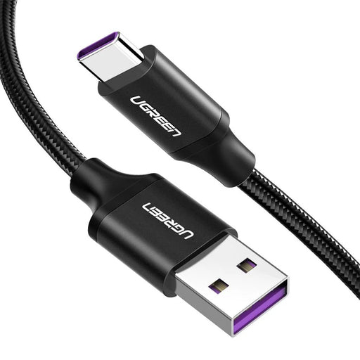 UGREEN 50567 USB C Charging Cable 5A Fast Charging Braided Cord Transmission Data Cord for Huawei SuperCharge - 1