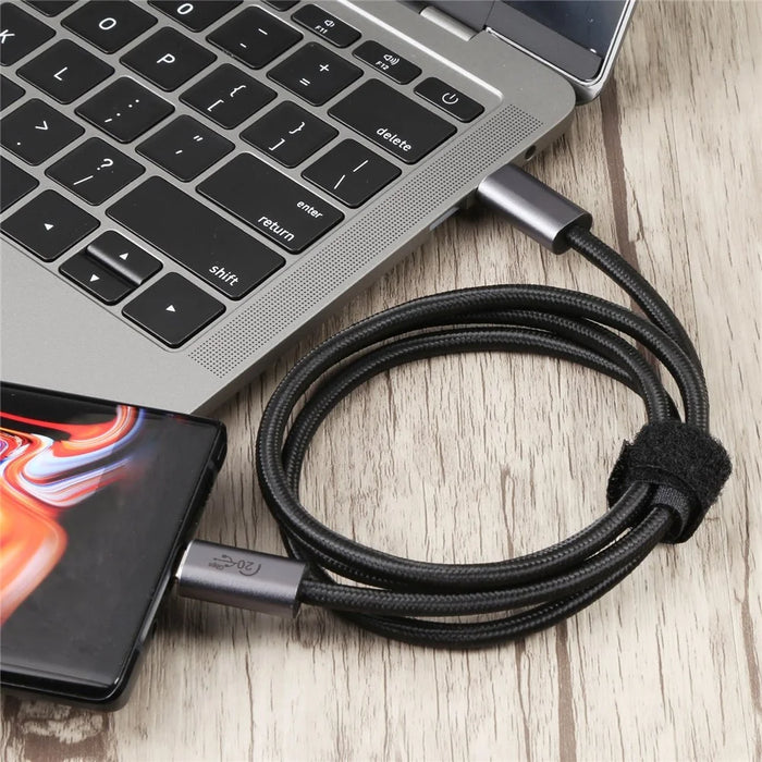 3m PD 100W USB-C 3.2 Gen2 Data Cable 8K/60Hz 20Gbps High Speed Cord for MacBook/iPad Pro - 4