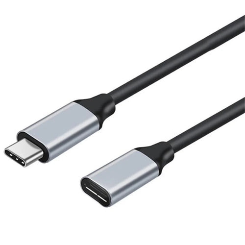 PD 60W Fast Charge Type C Male to Female Extension Cable Charging 400Mbp/s Sync Cord 4K Video Output, 0.25m - 1