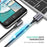 UGREEN 70255 3m Braided Extra Long Length Elbow Design USB 2.0 to Type-C Aluminum 18W Fast Charging Cable - 4