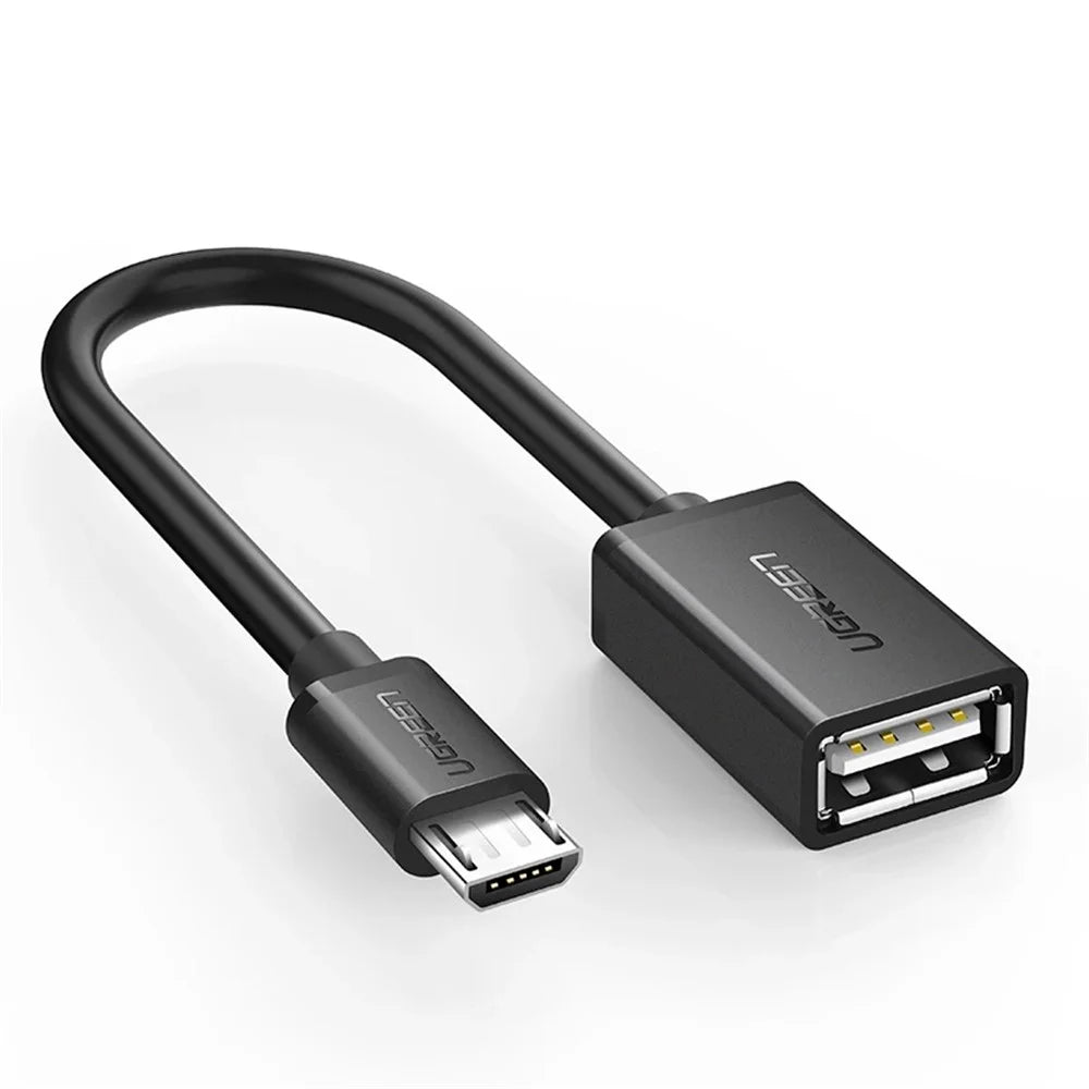 UGREEN Micro USB OTG Cable Adapter for Xiaomi Redmi Note 5 Samsung S6 Tablet Micro USB Connector Android USB 2.0 OTG Adapter - 1