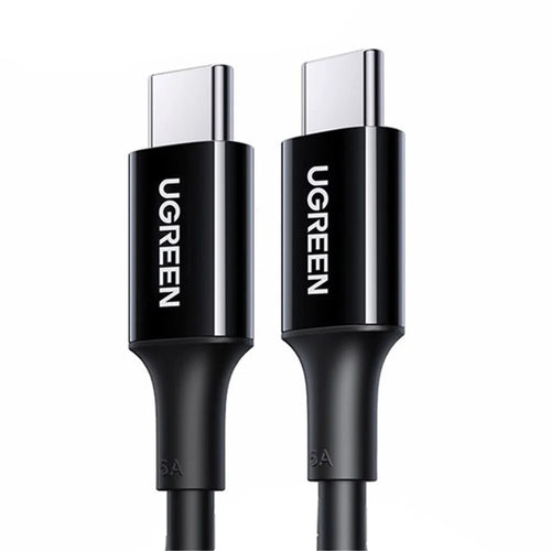UGREEN 30700 for iPhone 15 Series 0.5m 100W USB-C to USB-C Cable 5A PD Fast Charging Type-C Data Cable for MacBook / iPad Pro - 1