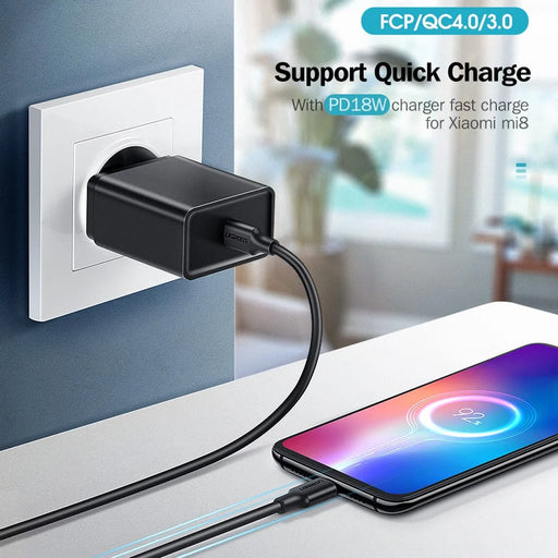 UGREEN 1.5m Type C Male to Male Data Cord PD 60W QC3.0 Fast Charging Cable - 2