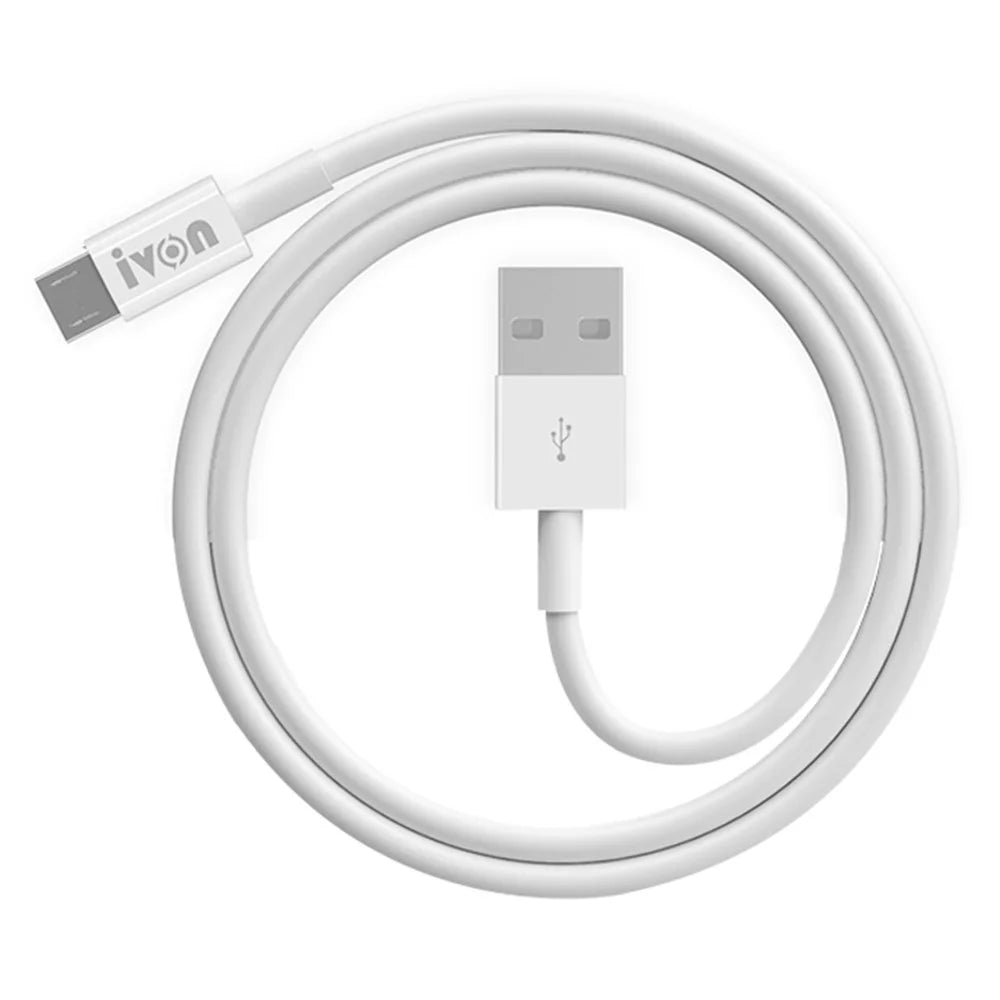 IVON CA70 1m USB to Micro USB Data Cable Support 2.4A Fast Charging - 1