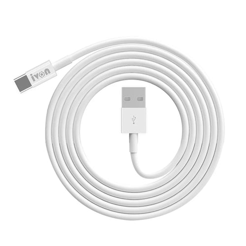 IVON CA72 for iPhone 15 Series 3-Meter Type-C Cable Fast Charging High-Speed Data Transmission Cell Phone Cord - 1