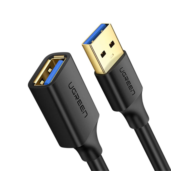 UGREEN 10373 2m USB 3.0 Male to Female Extension Cable Fast Data Transfer for Webcam USB Keyboard Mouse Flash Drive - 1