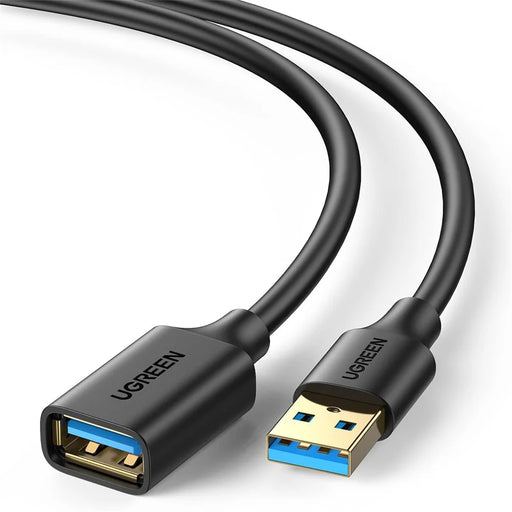 UGREEN 10373 2m USB 3.0 Male to Female Extension Cable Fast Data Transfer for Webcam USB Keyboard Mouse Flash Drive - 2