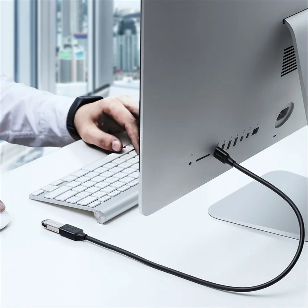 UGREEN 30126 1.5m USB 3.0 Extension Adapter Cord USB Male to Female Cable Data Transfer for Webcam USB Keyboard Mouse Flash Drive - 7