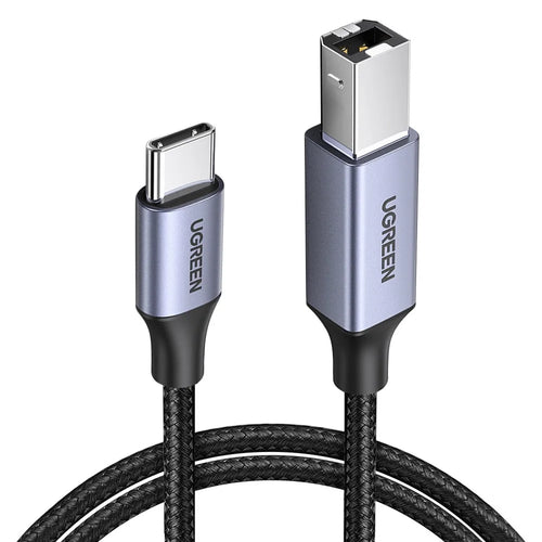 UGREEN 3m For MacBook Pro Epson HP Canon Samsung USB C to USB B 2.0 Printer Cable - 1
