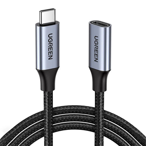 UGREEN 1m USB C Extension Cable for MacBook Pro iPad Pro Google Pixel 100W PD Fast Charging Thunderbolt 3 Type C Extender Cord - 1