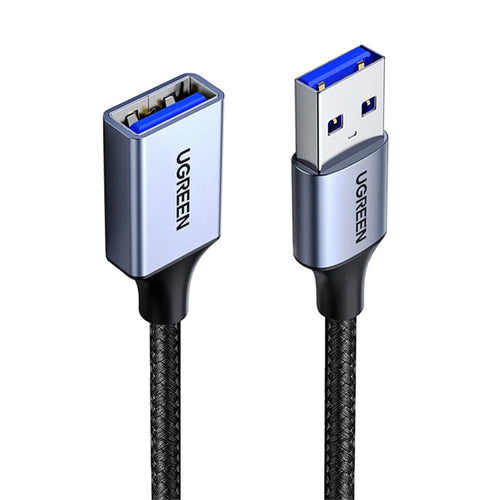 UGREEN 1m Type A Male to Female USB 3.0 Extension Cable 5Gbps Data Transfer Cord for Printer Scanner Card Reader Hub - 1