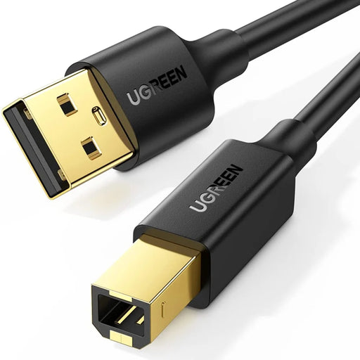 UGREEN 2m For HP Canon Epson USB 2.0 Printer Cable USB Type B Male to A Male Cord - 1