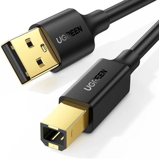 UGREEN 1m High Speed USB 2.0 Printer Cable for HP Canon Epson USB Type B Male to A Male Cord - 1