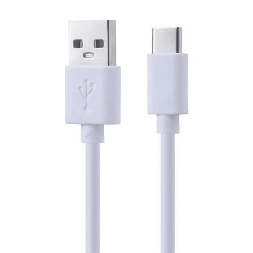 For iPhone 15 Series 30cm Type-C Braided TPE Wire Mobile Phone Copper Core Charging Cable (Not Support Data Transfer) - White - 1