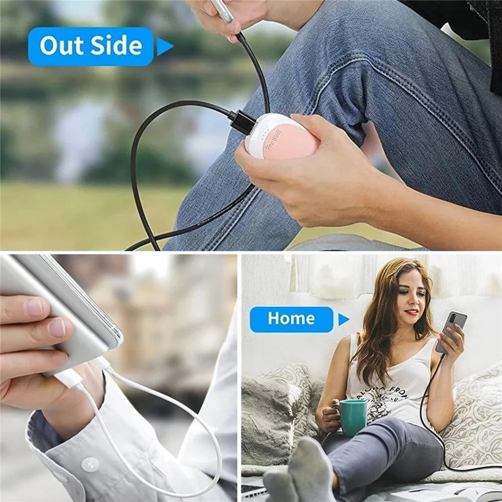 50cm USB to Micro USB Copper Core Charging Cable TPE Wire for Android Mobile Phone Tablet - White - 7
