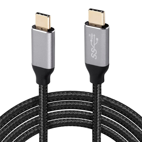1.2m Type C to Type C Cable Thunderbolt 3.0 10Gbps Date Transmission Fast Charging Cord Compatible for Laptops Computer and More - 1