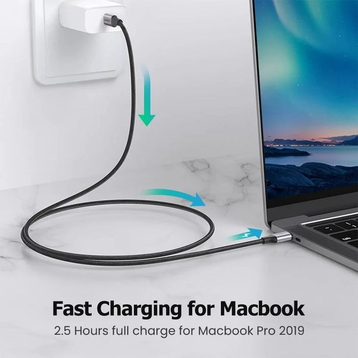 30cm USB C Cable Thunderbolt 3.0 Cable 10Gbps Date Transfer Fast Charge Cord Compatible for MacBook and More - 5