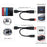 UC-165 Combo USB Cable USB 3.1 Type-C+USB3.0 Type-A Host to Micro USB 3.0 Target Data Cable for Disk - 6