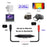 UC-044-BK 8m Type-C Cable USB-C Male to USB-C Male Cable Adapter 5Gbps Gen1 Chipset Repeater Data Cable Single-Way Transfer Converter for Industrial Camera, Laptop PC, Disk - 4