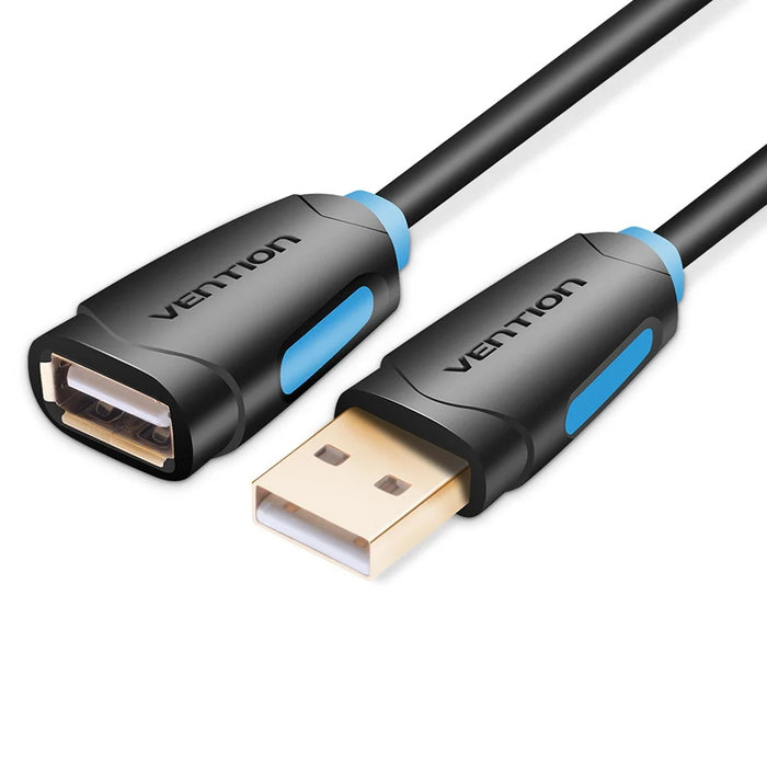 VENTION CBCBD 0.5m USB 2.0 Extension Cable Data Cable for Xbox One PC Smart TV, Black - 7