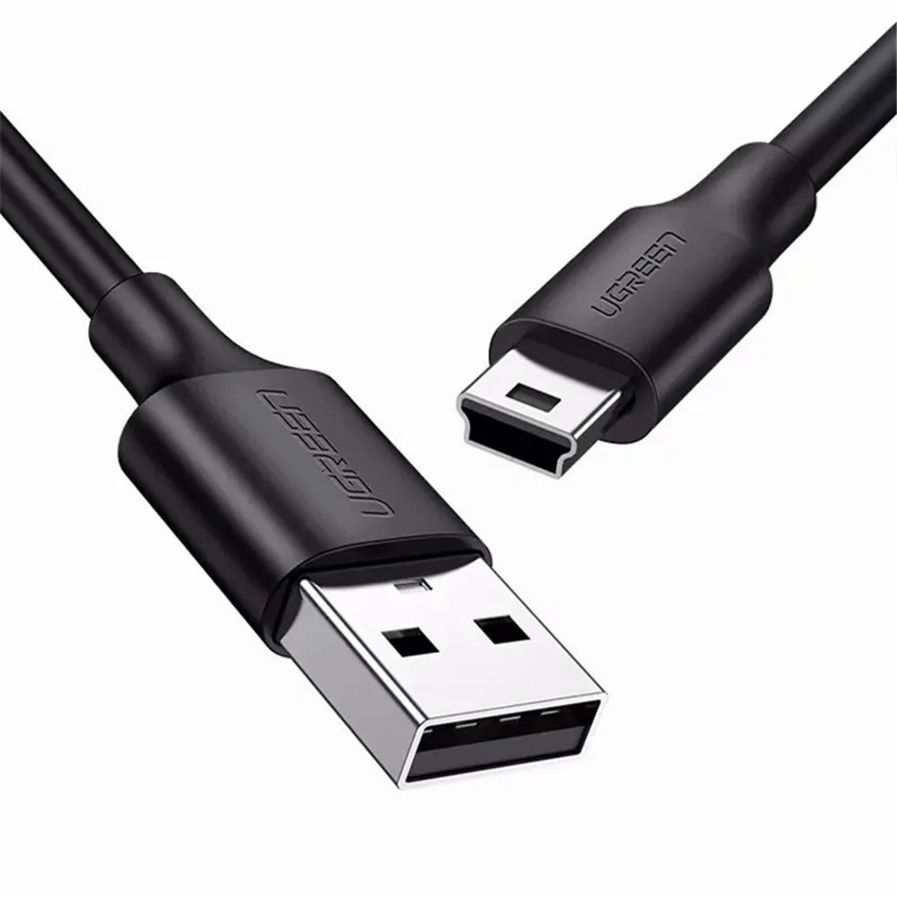 UGREEN 10354 0.5m USB-A Male to 5Pin Mini-USB Male Charging Cable Data Cord for Digital Cameras / MP3 / MP4 Player - 1
