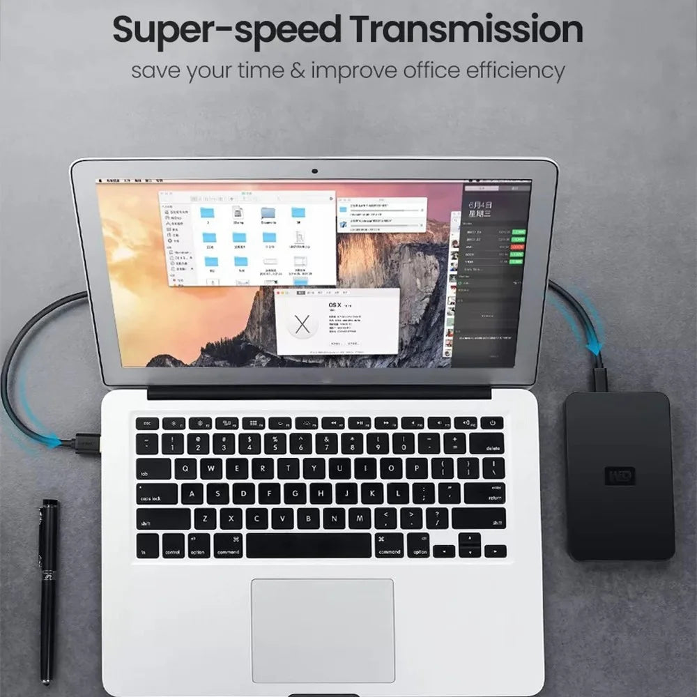 UGREEN 10353 0.25m USB-A to 5Pin Mini-USB Fast 480Mbps Data Transmission Cord Charging Cable for Car DVR GPS MP3 MP4 - 3