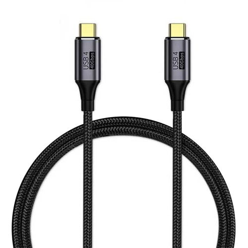 1m USB 4.0 Type C to Type C Cable 40Gbps 8K@60Hz PD 100W Fast Charging Data Cord Compatible with Thunderbolt 3 / 4 - 1