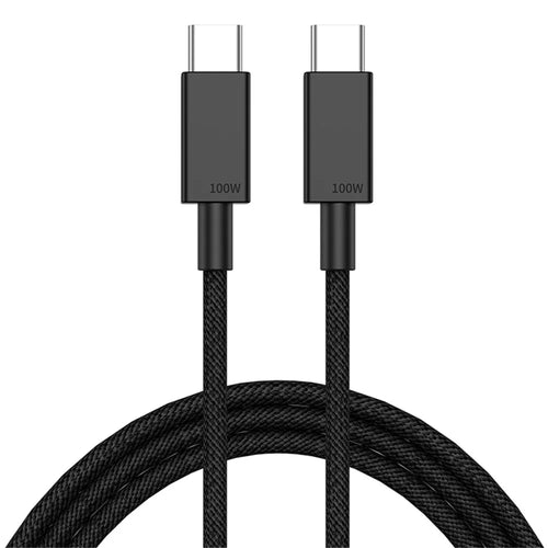 3m Type C High-speed 100W PD Charging Cable for MacBook Huawei - Black - 1