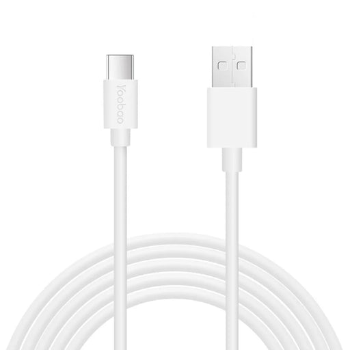 YOOBAO YB-400C for iPhone 15 Series 1.2m 2.4A Fast Charging Data Cable USB-A to Type-C Flexible TPE Round Wire - 1