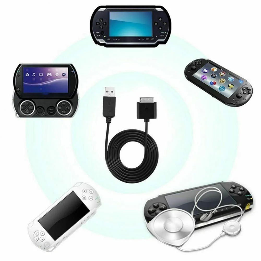 USB Data Sync Charger Cable Charging Cord Game Accessories for Sony PS Vita 1000 PSV1000 - 5