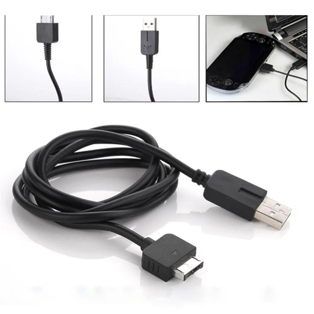USB Data Sync Charger Cable Charging Cord Game Accessories for Sony PS Vita 1000 PSV1000 - 6