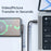 MCDODO CA-3400 for iPhone 15 Series 1.2m 90 Degree L-shaped 100W Fast Charging Type-C to Type-C Transparent Data Cable - Black - 5
