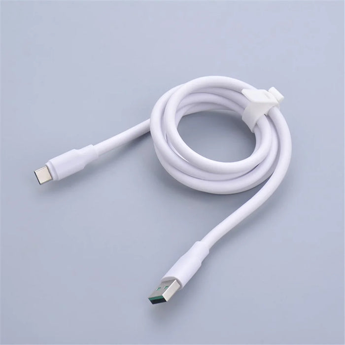 PINZUN  PX-10 1m 6A USB to Type-C Cable 6A Fast Charge Data Transmission Line for Huawei, Sony, Xiaomi - 2