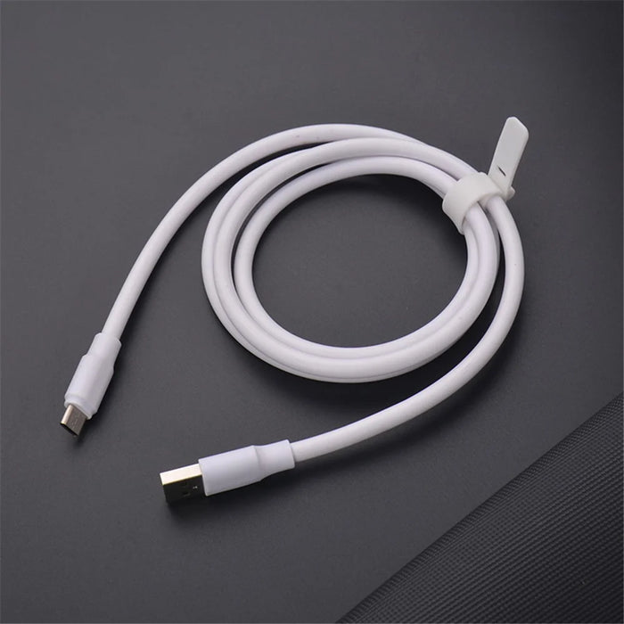 PINZUN  PX-10 1m 6A USB to Type-C Cable 6A Fast Charge Data Transmission Line for Huawei, Sony, Xiaomi - 6