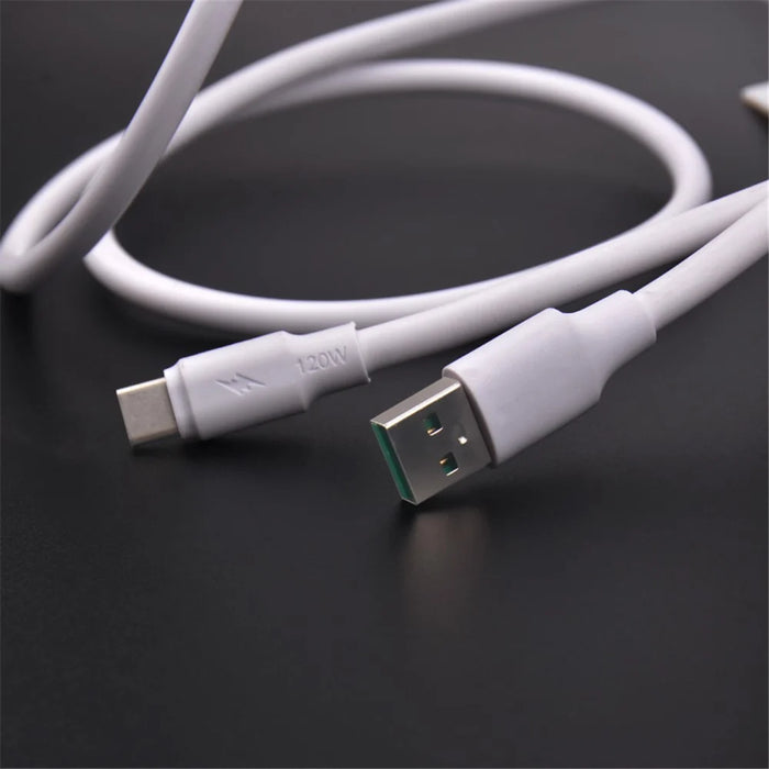 PINZUN  PX-10 1m 6A USB to Type-C Cable 6A Fast Charge Data Transmission Line for Huawei, Sony, Xiaomi - 7