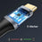 UC-064-UP-0.5M 90-Degree Angled Type-C USB-C Male to Male USB3.1 10Gbps 100W Data Cable with E-marker Chip - 5