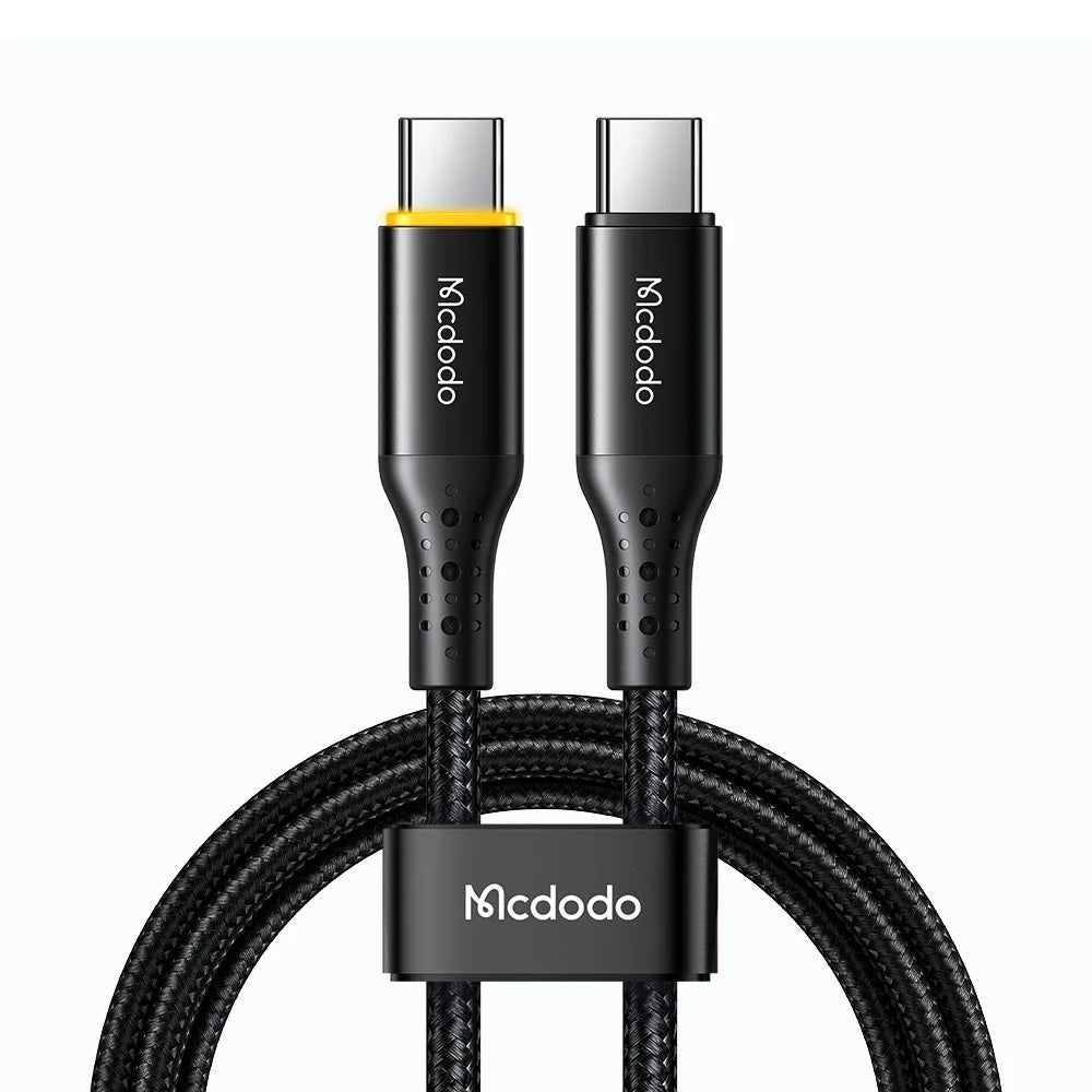 MCDODO CA-3461 for iPhone 15 Series 1.8m PD Type-C to Type-C Data Cable 100W Quick Charging Auto Power Off Smart Cable - 1