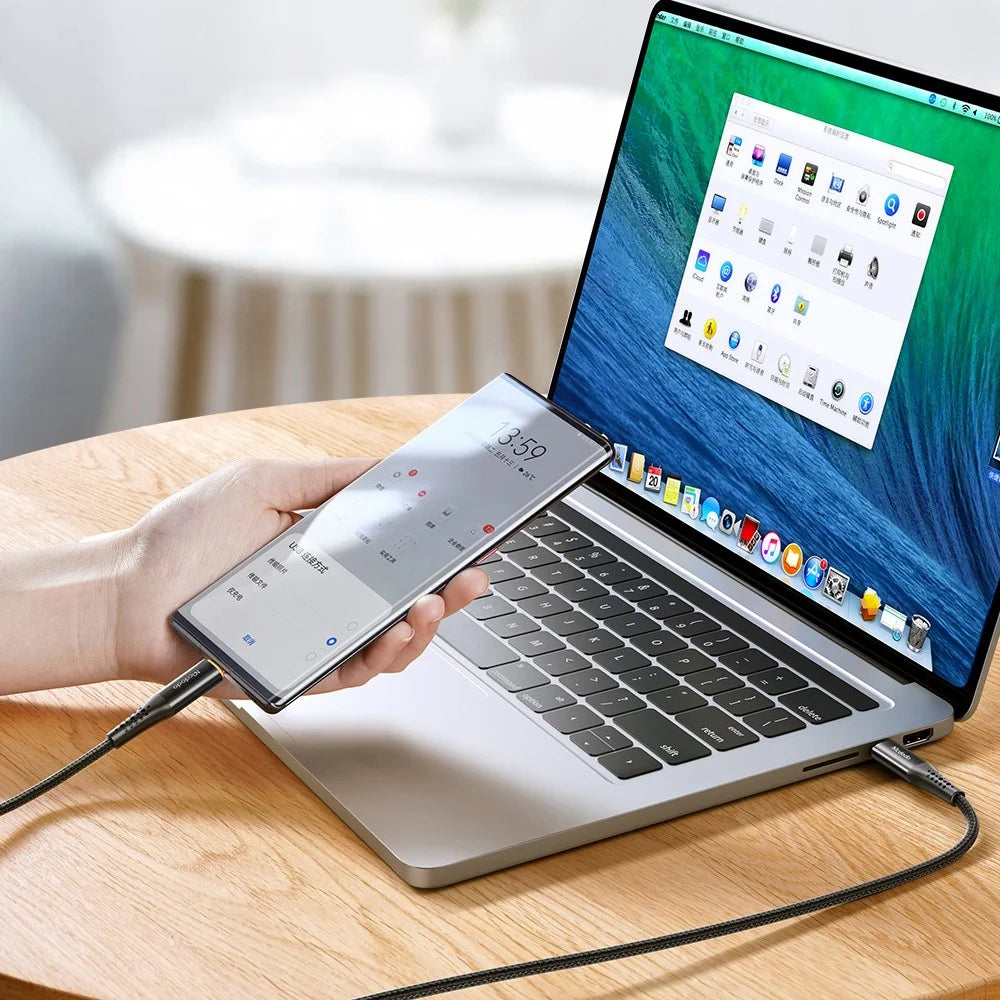 MCDODO CA-3461 for iPhone 15 Series 1.8m PD Type-C to Type-C Data Cable 100W Quick Charging Auto Power Off Smart Cable - 3
