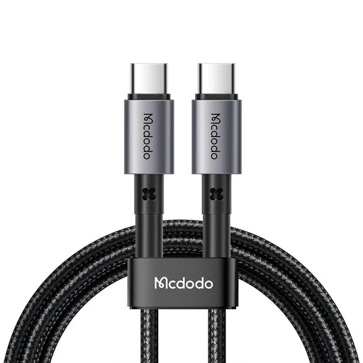 MCDODO Prism Series CA-3130 MDD 1m 60W Type-C to Type-C Data Cable PD Fast Charging Cord - Black - 1