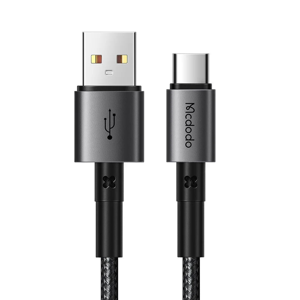 MCDODO CA-3590 MDD for iPhone 15 Series 1.2m 6A USB to Type-C Data Cable USB 100W Fast Charging Cable for Smartphone (Black) - 1