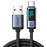 JOYROOM S-AC066A16 1.2m Prism Series for iPhone 15 Series Digital Display 66W Fast Charging USB-A to Type-C Data Cable - 1