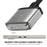 ENKAY 2m PD 140W Compatible with MagSafe 3 USB-C to Magnetic Charging Cable for MacBook - Grey - 3