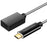 CABLECREATION Type-C Male to Female Extension Cable 0.5m Gold-Plated Type-C Charging Cable - 1