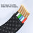 MCDODO CA-4980 MDD Rhythm Series for iPhone 15 Series 1.2m PD 100W USB to Type-C Data Cable with 9-level Light Display - Black - 6