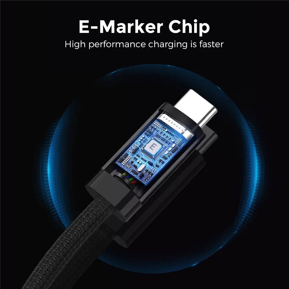 AHASTYLE XC03 1m USB-C Cable 240W Fast Charging Cord 40Gbps High Speed Data Cable Support 8K 60Hz - 3