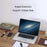 UC-058-RI-3.0M 3m 90 Degree Right Angled USB-C Male to Female Cable Alloy Connector Extension Cord - 6