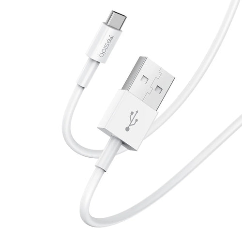YESIDO CA22 2A Type-C Charging Cable Anti-Stretch PVC Flexible 1.2m USB Data Cable - 1