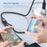 ENKAY Type-C / USB to iP / Type-C / Mcro USB Charging Cable, 2m 5A Fast Charging Data Cable - Black - 5