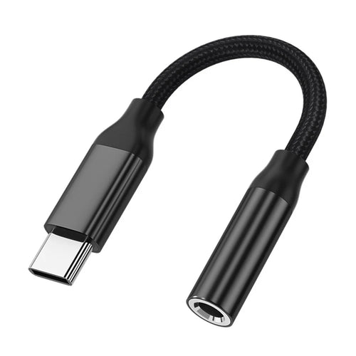 TIANSTON For iPhone 15 Type-C Male to 3.5mm Female Headphone Adapter Audio Cable - 1