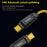 0.2m 140W 20Gbps 8K 60Hz Audio Video Transmission USB3.2 Type-C Data Cable - 5